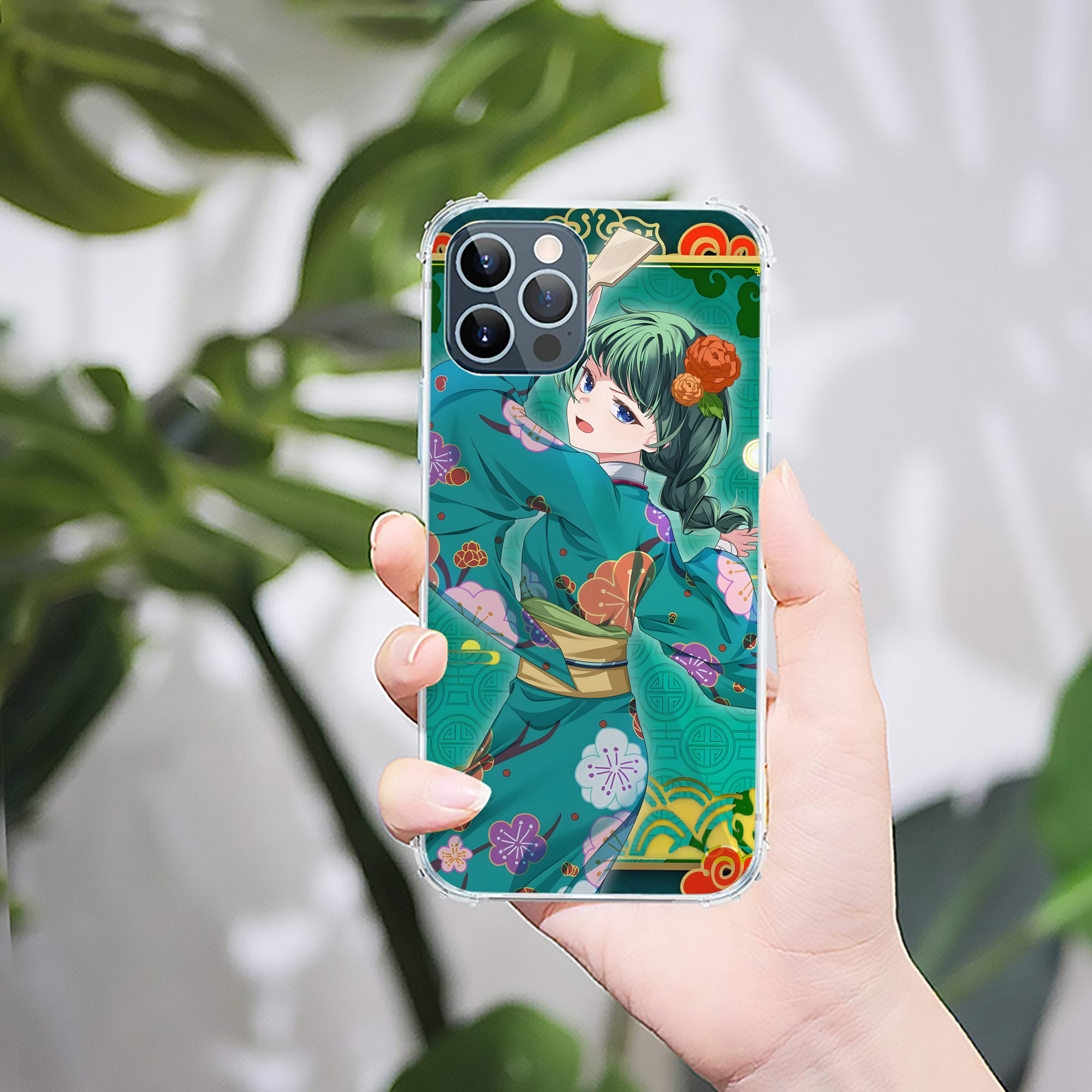 （画像用） 薬屋のひとりごと The Apothecary Diaries 【iPhone 12シリーズ対応】透明スマホケース（クリアソフトケース）